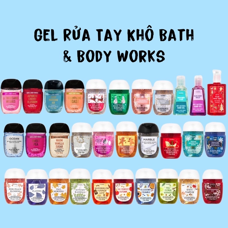 Gel rửa tay khô BBW Bath And Body Works