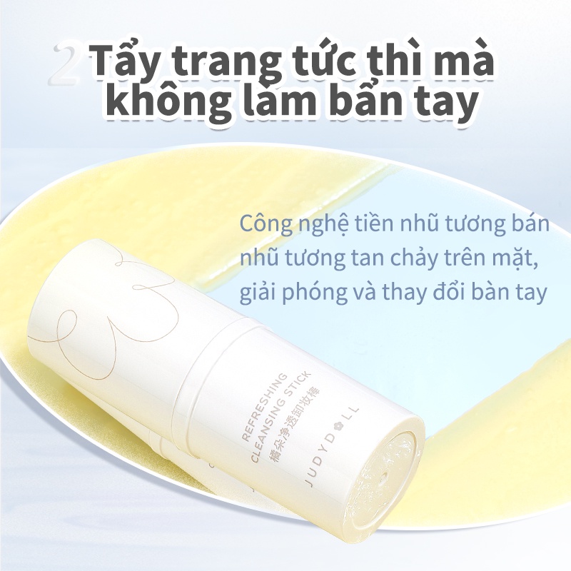 Thanh tẩy trang Judydoll 15g giúp dưỡng ẩm hiệu quả