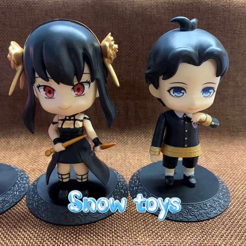 Mô hình Spy X Family - Mô hình Anya Loid Forger Yor Briar Becky Damian Emile Ewen - Cao 10~12cm