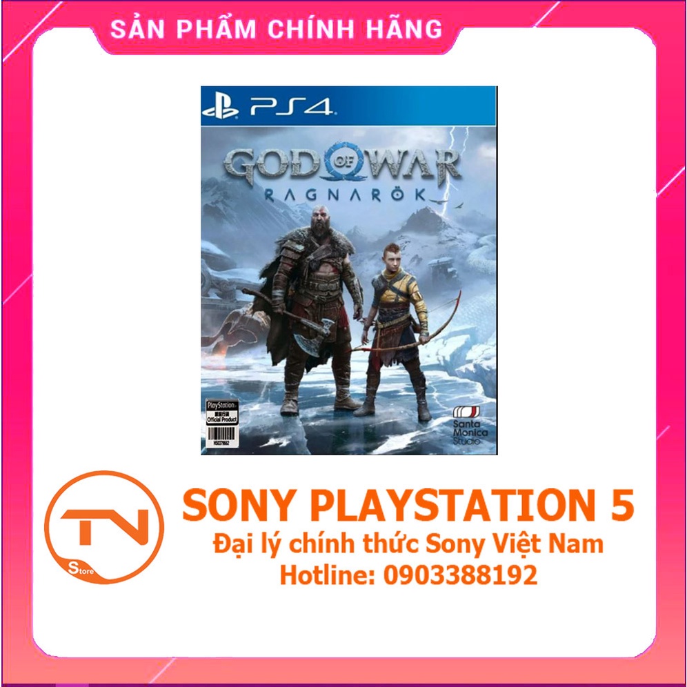 Đĩa game PS4 - God Of War Ragnarok