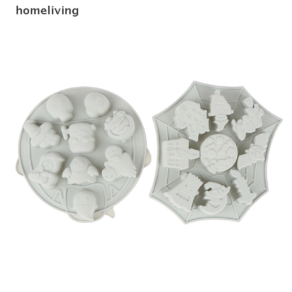 Khuôn Silicone Làm Bánh Phong Cách Halloween Độc Đáo