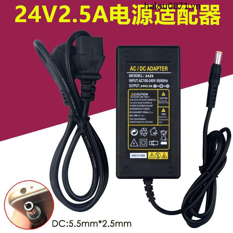 Cục Sạc Chuyển Đổi Nguồn Điện 24v2.5a Từ 110V / 220V AC Sang 24V2.5 DC 24V