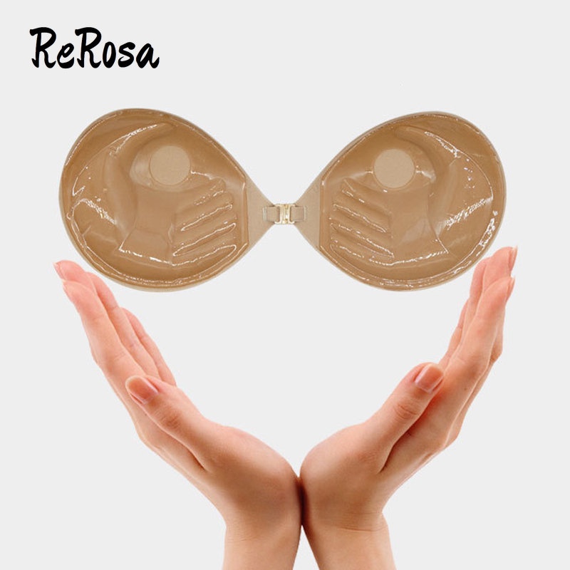 Rerosa Miếng Dán Ngực Silicone Vô Hình Thoáng Khí