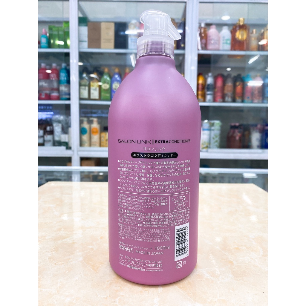 Dầu gội - Dầu xả SalonLink Extra Hàng Nội Địa Nhật Bản 1000ml