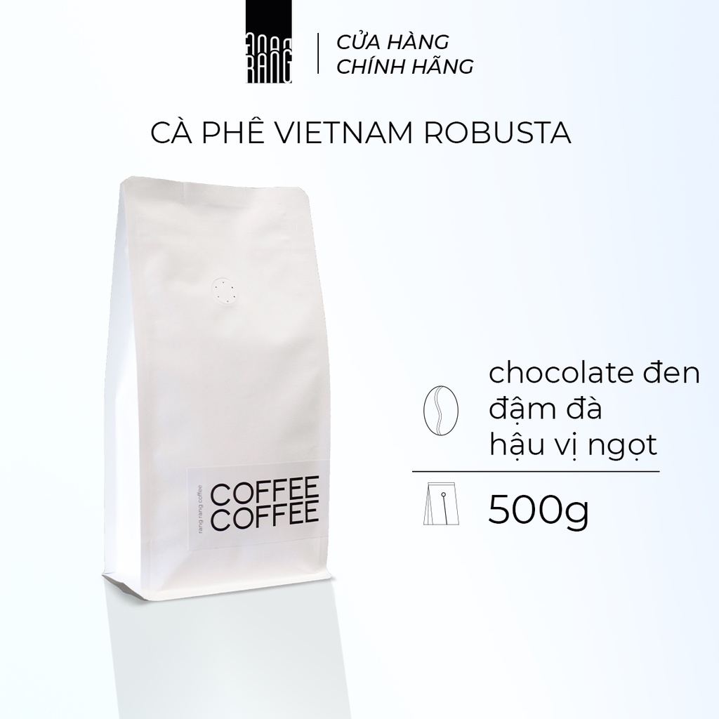 Cà Phê Rang Xay Nguyên Chất Robusta - Pha Espresso, Pha Phin, Vị Socola Đen, Đậm Đà rang rang coffee