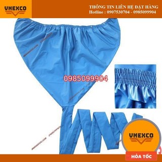 Áo trùm 1m7 Xanh Navy Vải Bạt Hàn Quốc Cao Cấp - Vệ sinh bảo dưỡng túi xịt rửa máy lạnh điều hoà