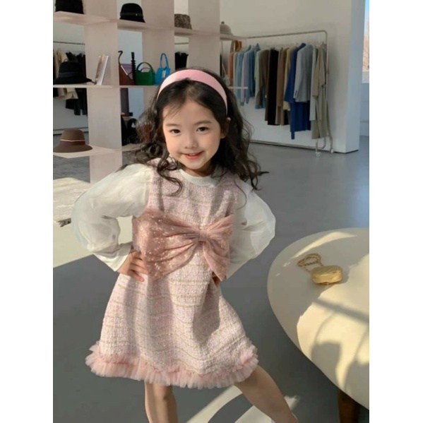 Váy nơ 2 chi tiết