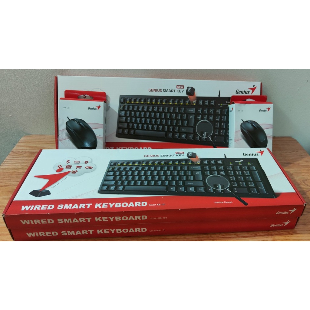 Bàn phím Genius 117 Smart HÀNG CHÍNH HÃNG 100%