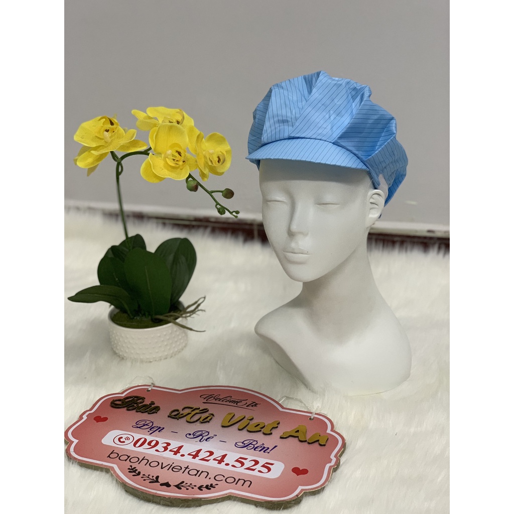 Nón kết phòng sạch chống tĩnh điện nhiều màu