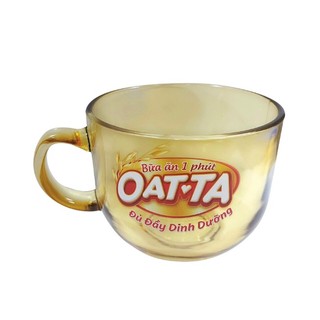Cốc hổ phách in logo oatta