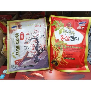 Kẹo hồng sâm không đường 200gr hàn quốc