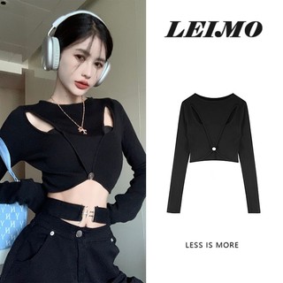 Áo len tay dài dáng ôm phong cách pháp thời trang cho nữ