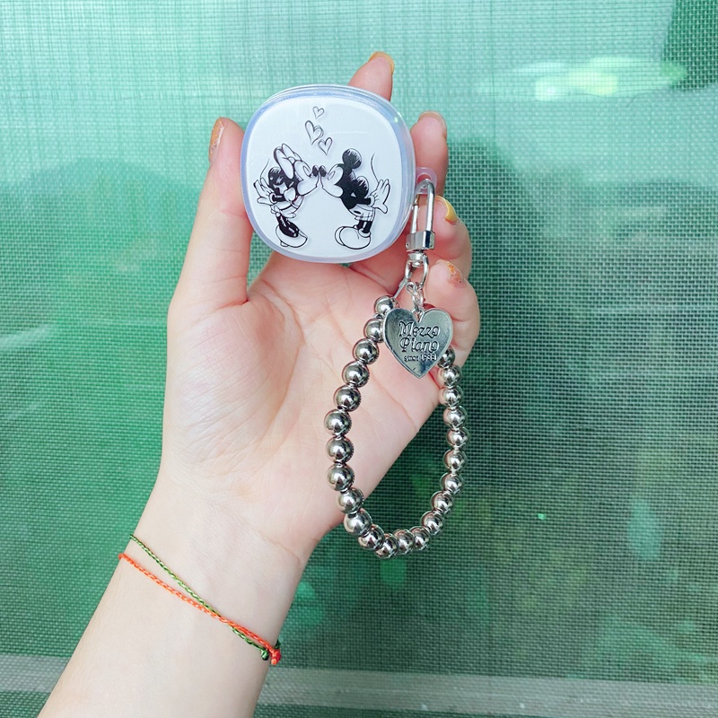 Vỏ Bảo Vệ Hộp Sạc Tai Nghe Không Dây Bằng Silicon Chống Bụi Họa Tiết Hoạt Hình Baseus WM01 TWS WM01