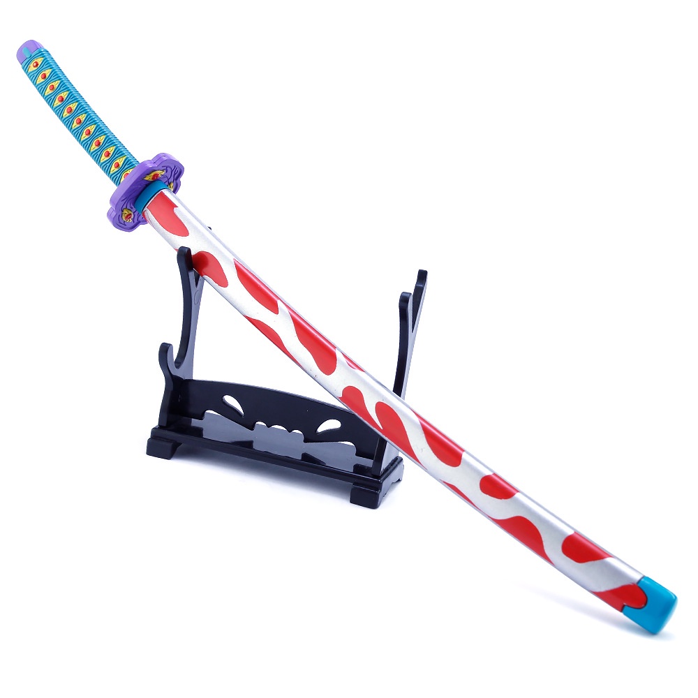 Mô hình kiếm Thượng huyền nhất ‎Kokushibou Kimetsu no Yaiba Thanh gươm diệt quỷ 24cm
