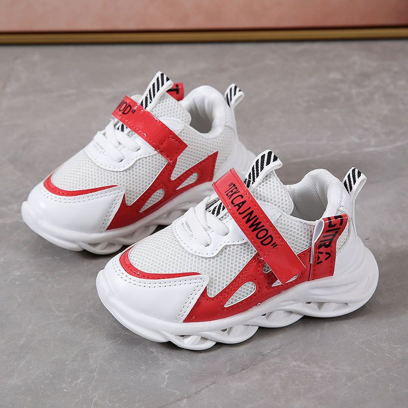 Giày Thể Thao Adidas Dạ Quang Đế Mềm Thời Trang Xuân Thu Cho Bé
