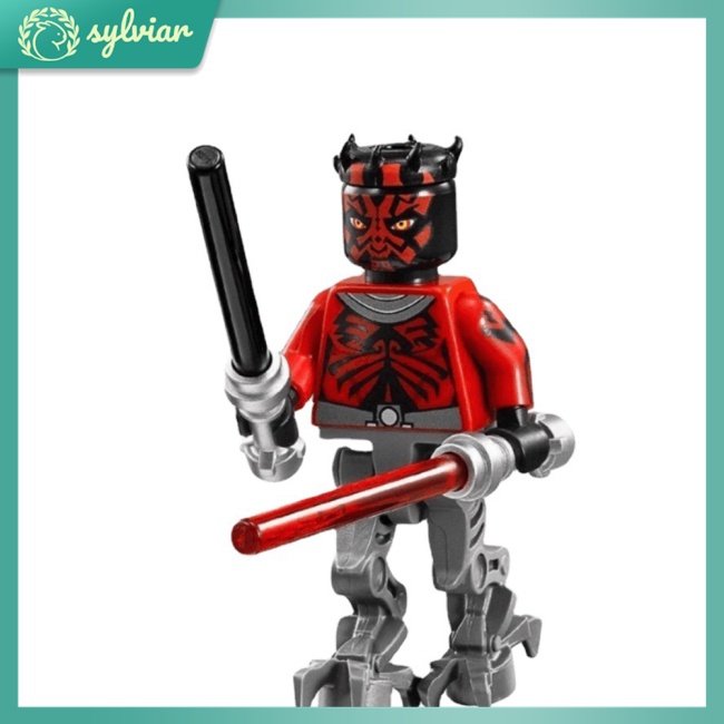Mô Hình Đồ Chơi Lắp Ráp Nhân Vật Stormtrooper Darth Maul Trong Phim Star Wars Bằng Nhựa