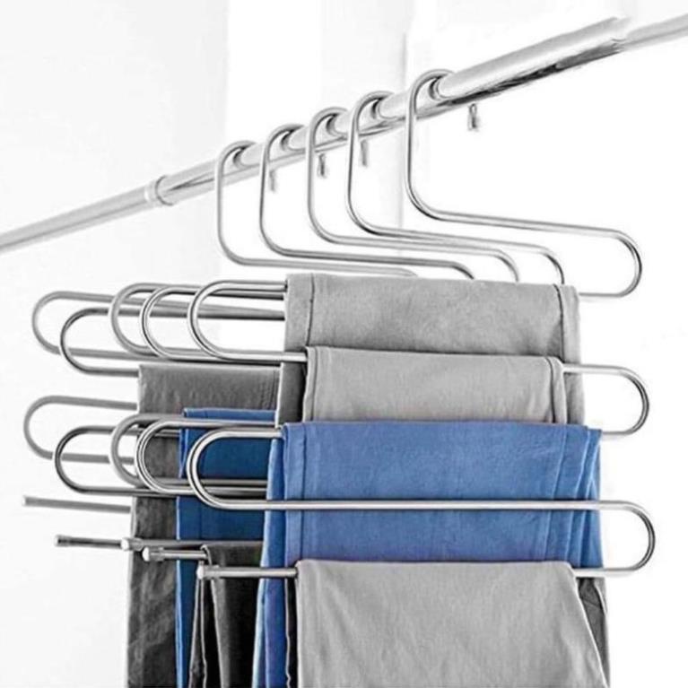 MÓC TREO QUẦN ÁO, MÓC CÀI QUẦN ĐA NĂNG THÔNG MINH DỤNG CỤ TREO ĐỒ GIÁ RẺ