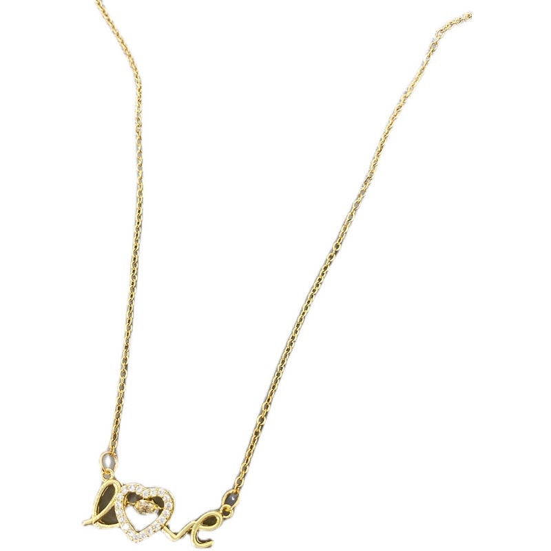 Vòng cổ Mặt Trái Tim Đính Đá Thông Minh Thời Trang