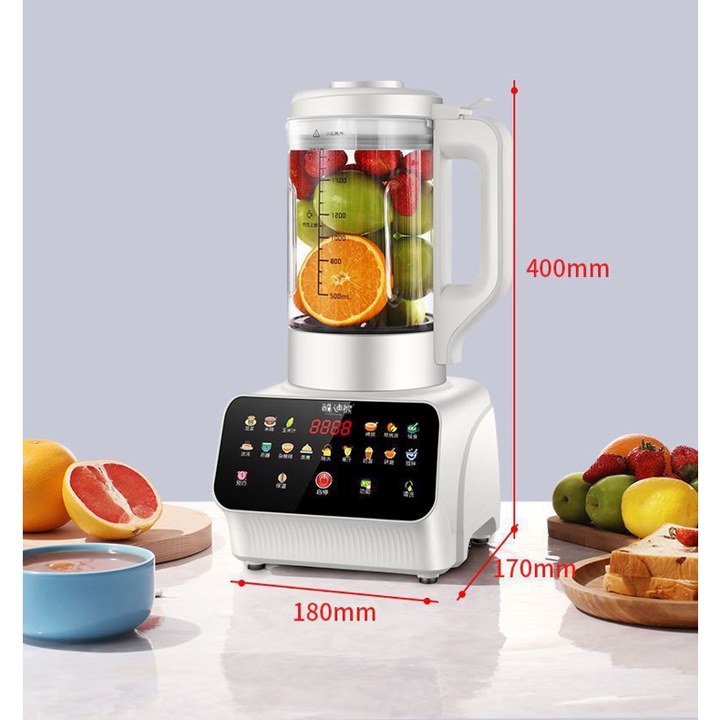 Máy Làm Sữa Hạt Đa Năng, Máy Xay Nấu Đa Năng Xay Sinh Tố Nước Ép Dung Tích Lớn 1.8L Công Suất 1000W