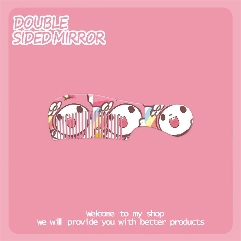 Lược Chải Tóc Mini Chống Tĩnh Điện Hình Hello Kitty