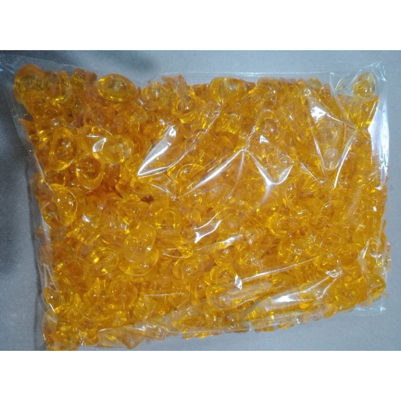 Thỏi vàng nhựa trong kim nguyên bảo 2cm làm cây tài lộc