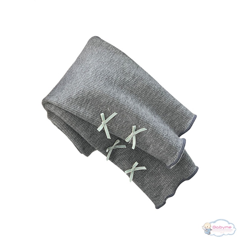 Quần Legging Vải Lông Màu Trơn Ấm Áp Dễ Thương Cho Bé Gái