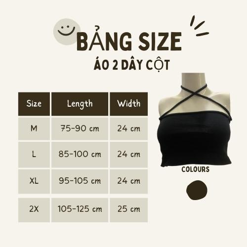 Áo ống nữ bigsize hanhan, áo co giãn phong cách từ 50kg - 75kg