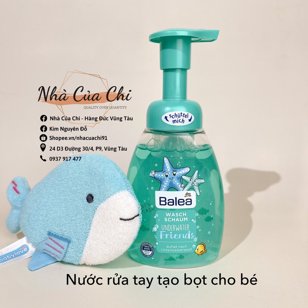 Bọt rửa mặt & rửa tay dành cho bé và người lớn có da nhạy cảm- hàng Đức