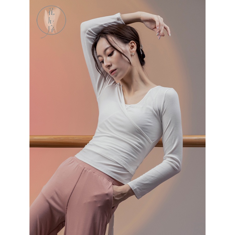 Bộ Trang Phục Múa Tay Dài Cổ Chữ V Phong Cách Trung Hoa Cho Nữ