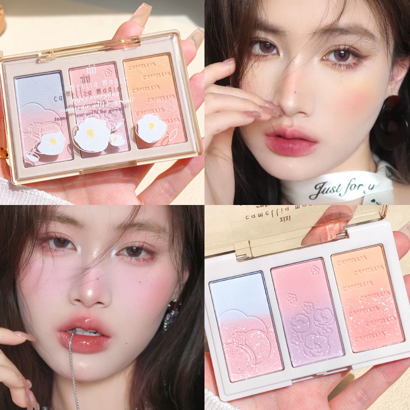 Phấn Bắt Sáng, Phấn Má, Tạo Khối Highlight Xixi