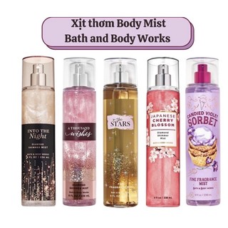 Xịt Thơm Toàn Thân Body Mist Bath And Body Works 236ml Hương Nước Hoa ĐX178