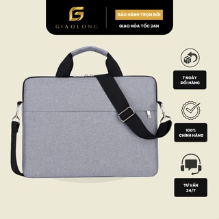 [Mã BMINC50] [Chính hãng] Túi chống sốc Bange Fenci có quai xách dây đeo màu xám chứa laptop 13.3 và 15.6inch GLA1164