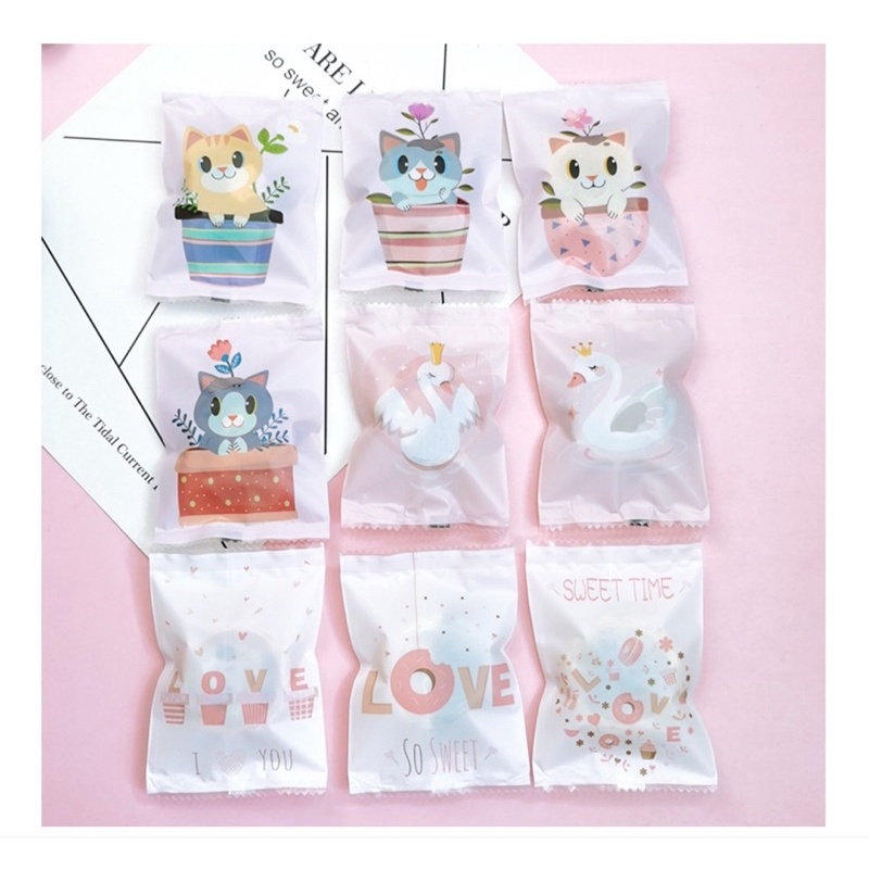 Túi đựng kẹo nougat, bánh quy 7x10cm