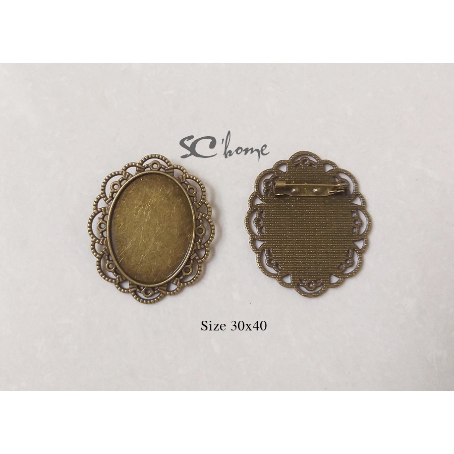 SC-Phôi cài áo size lớn