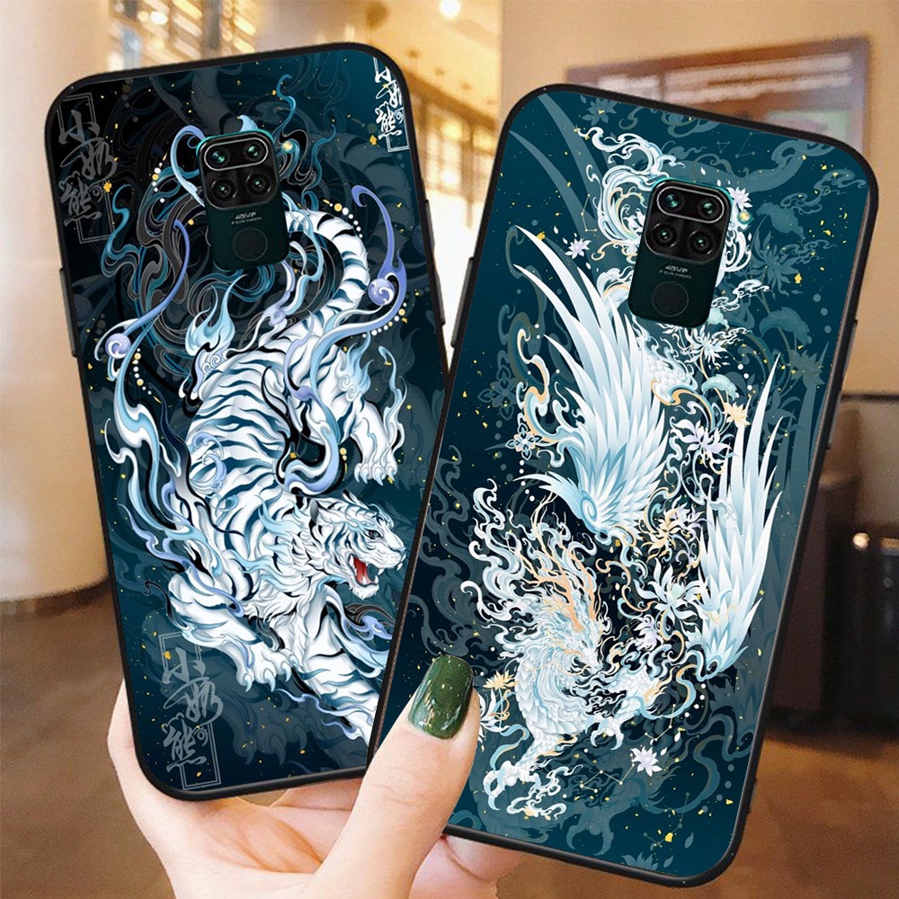 Ốp lưng điện thoại xiaomi redmi note 9 / redmi note 9s / redmi note 9 pro hổ , rồng , phượng hoàng ốp lưng giá rẻ