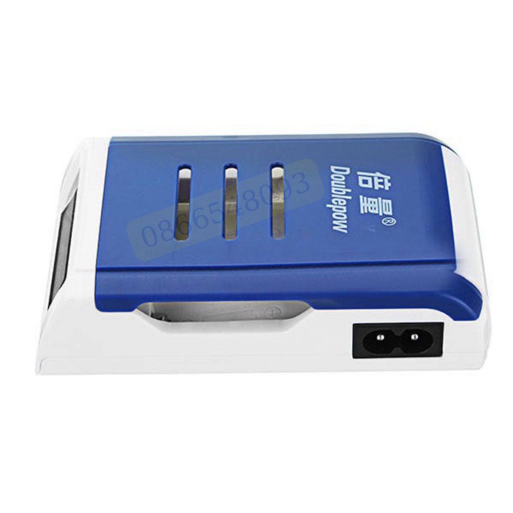 Bộ sạc pin AA / AAA DP-K209 đa năng hiển thị đèn LED tự ngắt/ Tặng 4 Pin AA3200mAh Chuyên Hát Mic
