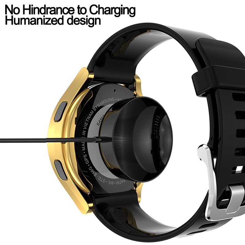 Ốp Silicone DẻO BảO Vệ MàN HìNh Cho ĐồNg Hồ Samsung Galaxy Watch 5 4 40 / 44mm Samsung Active 2