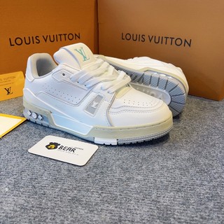[Bear sneaker] Giày thể thao LV 54 Trainer trắng hàng Like A.U.T.H [bản đẹp nhất tt]