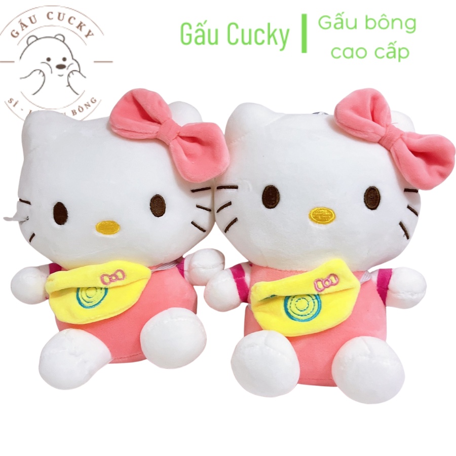 Gấu bông Hello Kitty size 30cm mini cho bé cầm tay