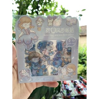 Sticker vuông XYH (4 túi sticker)
