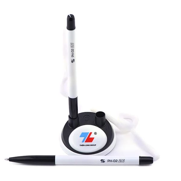 Bút đế cắm Thiên Long PH-02 / Flexoffice PH-01 / Bút cắm bàn đôi tiện dụng