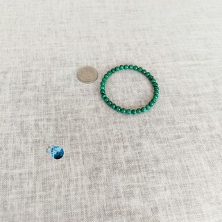Vòng tay đá malachite 4.5mm