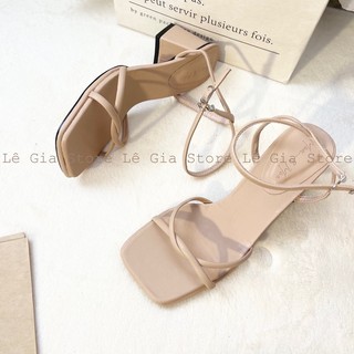 Sandal quai chéo 5cm
