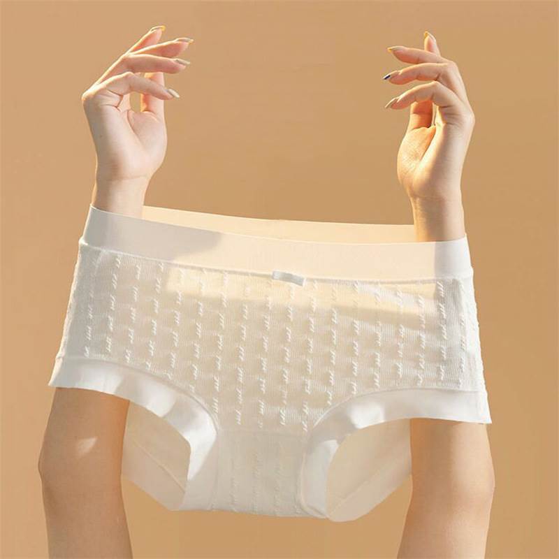 Quần Lót Cotton Không Đường May Kháng Khuẩn Thoải Mái Cho Nữ