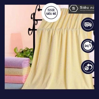 Khăn tắm siêu mềm mịn size to mỏng nhẹ ssr gia dụng ssr