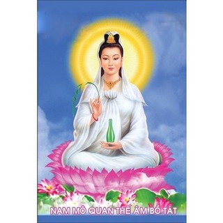 Tranh đính đá toàn bộ tự làm-Tranh phật quan âm