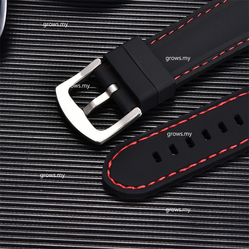 Dây Silicone Thay Thế Cho ĐồNg Hồ Đeo Tay Thông Minh 18mm,20mm,22mm,24mm