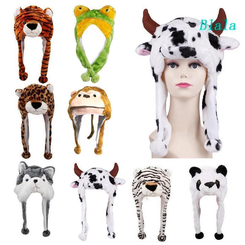 Mũ Lông Cừu Giữ Ấm Tai Hình Thú Vui Nhộn Cho Người Lớn Và Trẻ Em