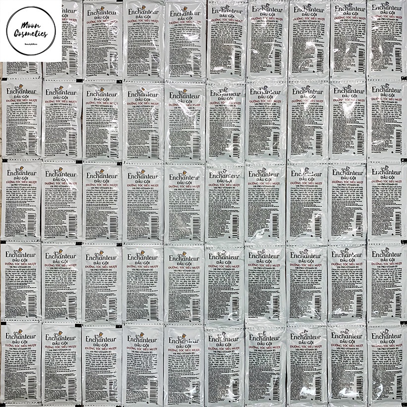 Dầu gội dưỡng tóc siêu mượt Enchanteur Sensation-1 Dây 10 gói