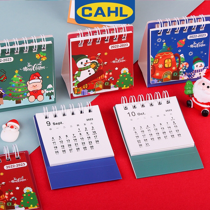 Lịch Năm 2023 Mini Để Bàn Trang Trí Giáng Sinh Dễ Thương